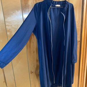 Long navy bomber jacket FROM EGYPT!